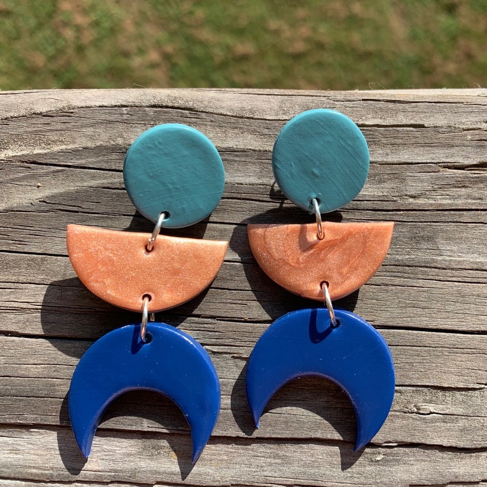 clay earrings